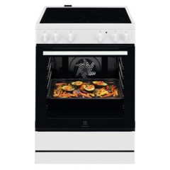 Electrolux LKR62000CW Κουζίνα 73lt με Κεραμικές Εστίες Π59.6εκ. Λευκή Electrolux LKR62000CW Κουζίνα 73lt με Κεραμικές Εστίες Π59.6εκ. Λευκή